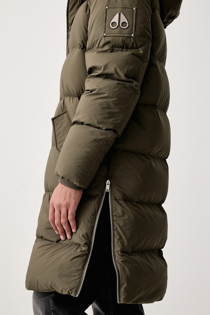 Kurtka puchowa męska MOOSE KNUCKLES zielony M36MP210