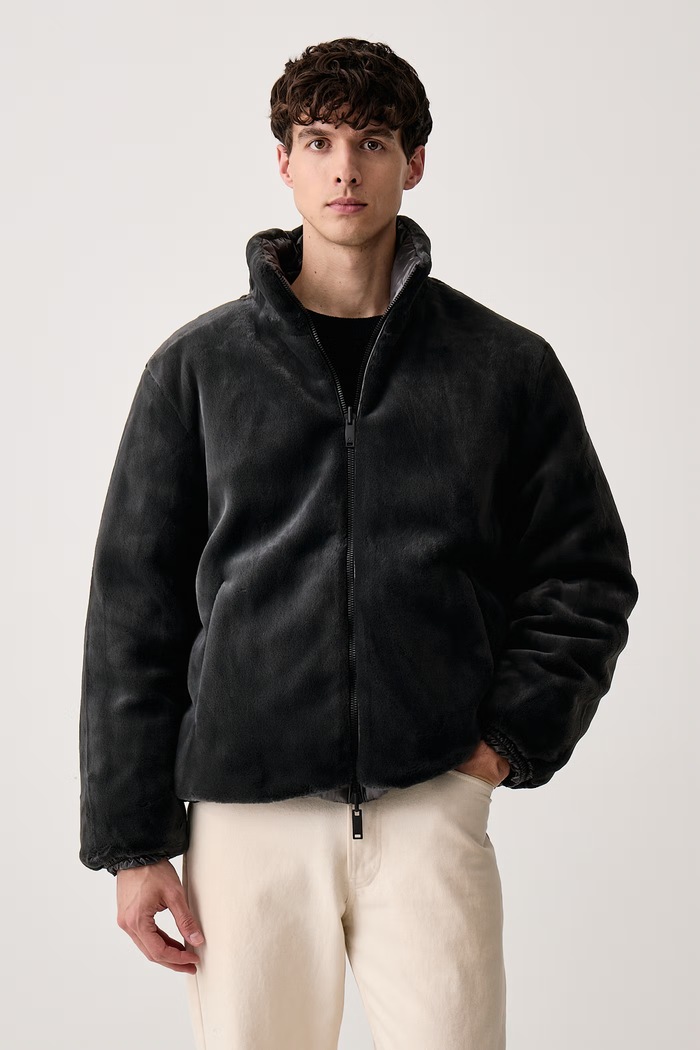 Kurtka dwustronna męska MOOSE KNUCKLES M36MJ145 szary
