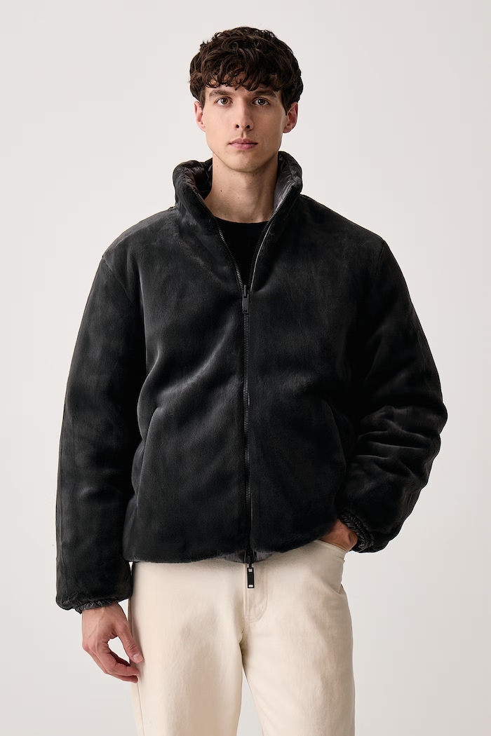 Kurtka dwustronna męska MOOSE KNUCKLES M36MJ145 szary