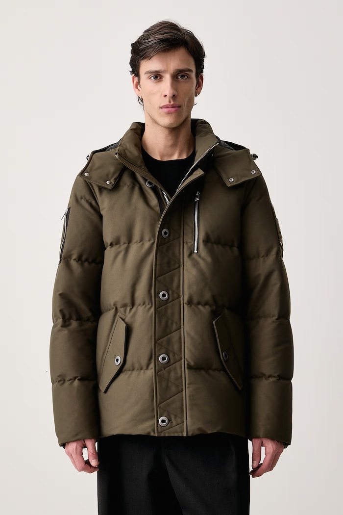 MOOSE KNUCKLES Kurtka puchowa męska zielony M35MJ128S