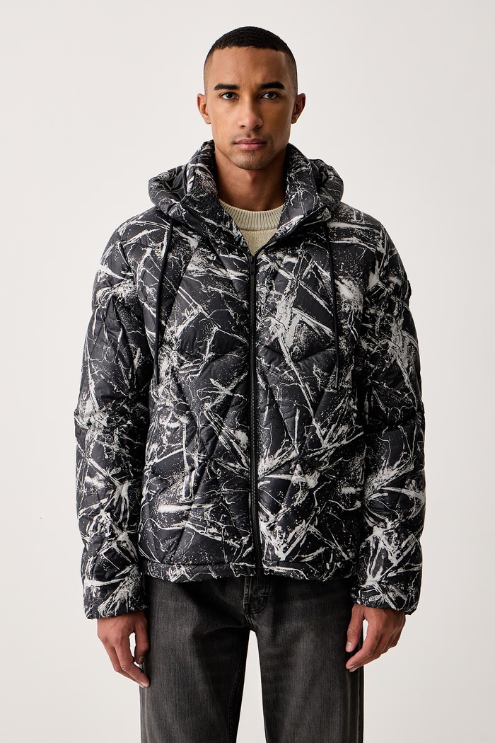 MOOSE KNUCKLES Kurtka puchowa męska czarny M36MJ151H