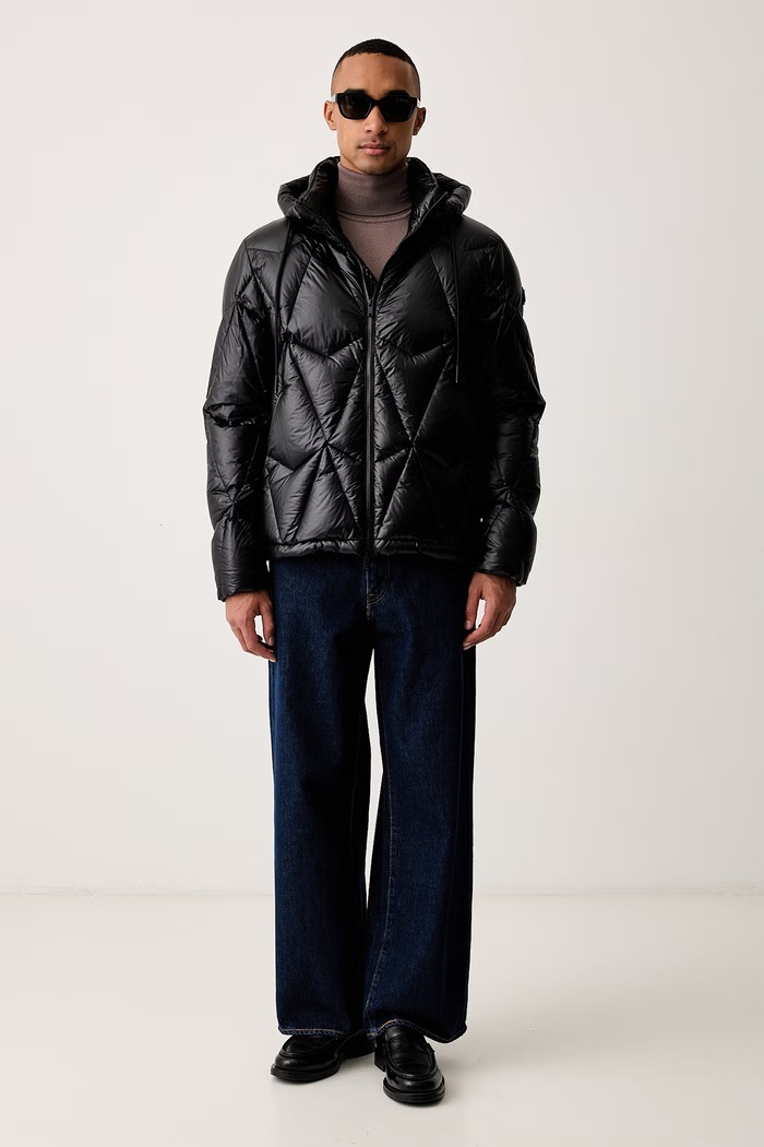MOOSE KNUCKLES Kurtka puchowa męska M36MJ151 czarny AW26