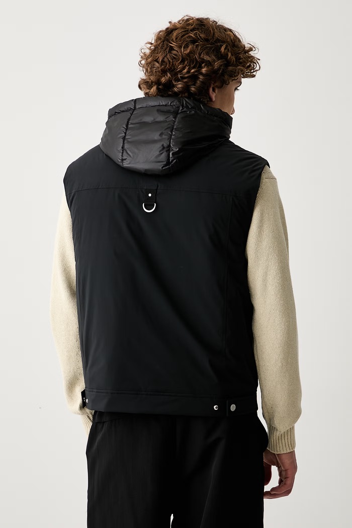 Odzież MOOSE KNUCKLES bezrękawnik puchowy męski M35MV481 czarny
