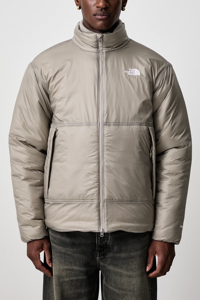 Pertex Explore krótka kurtka męska The North Face szary NF0A8H0P2MB1