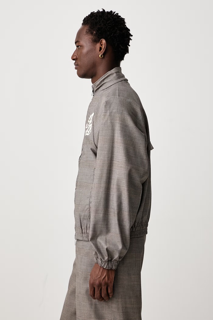 Odzież Filling Pieces Kurtka przejściowa męska z dodatkiem wełny 422660500299 beżowy