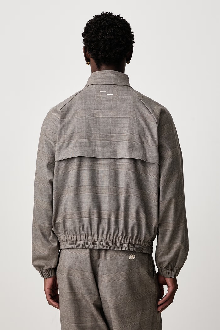 Kurtka przejściowa męska z dodatkiem wełny Filling Pieces 422660500299 beżowy
