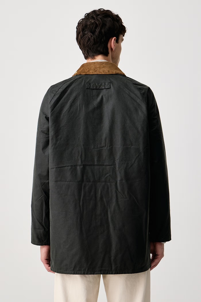 Odzież Barbour Kurtka przejściowa męska bawełniana Beaufort MWX2586 zielony