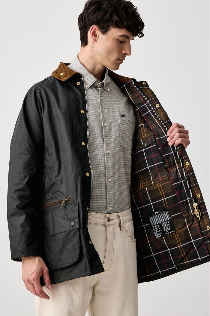 Barbour Kurtka przejściowa męska bawełniana Beaufort MWX2586