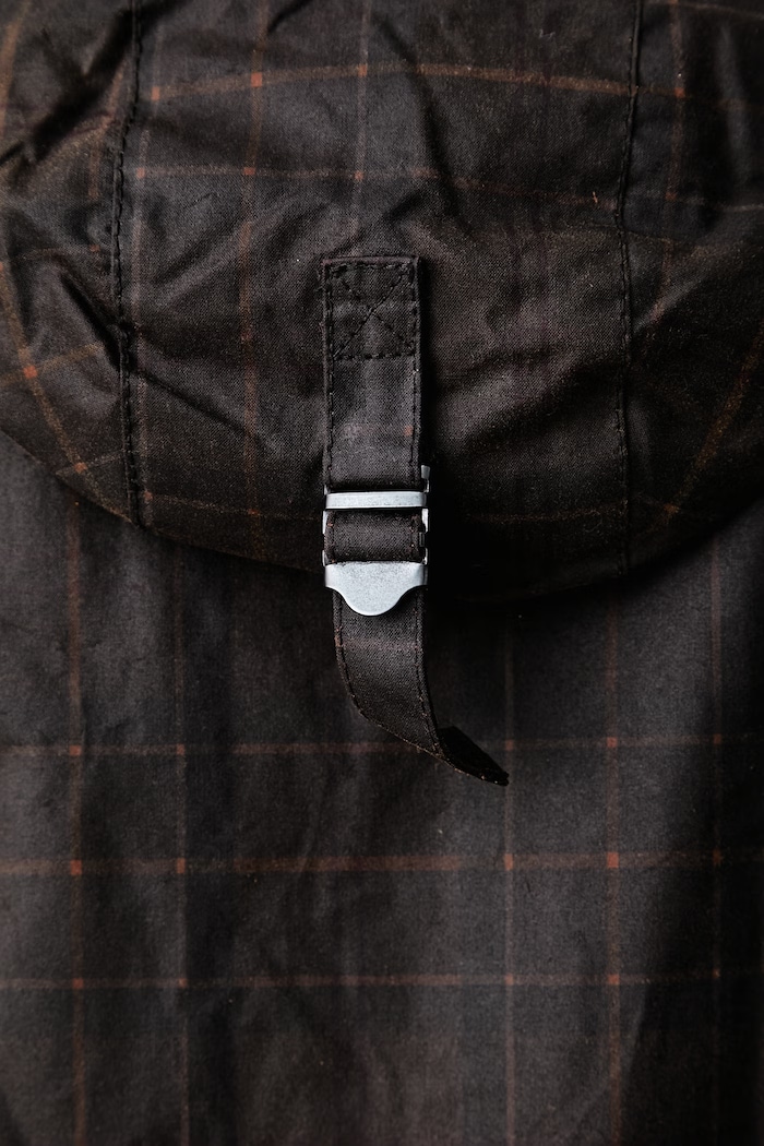 Barbour krátka bunda pánska bavlnená MWX2583 hnedá