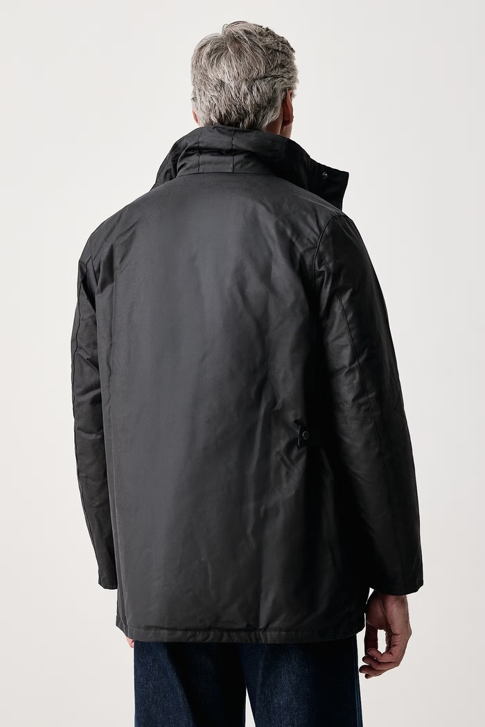 Odzież Barbour Krótka kurtka męska bawełniana MWX2581 granatowy