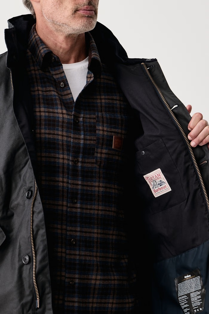 Barbour Krótka kurtka męska bawełniana MWX2581