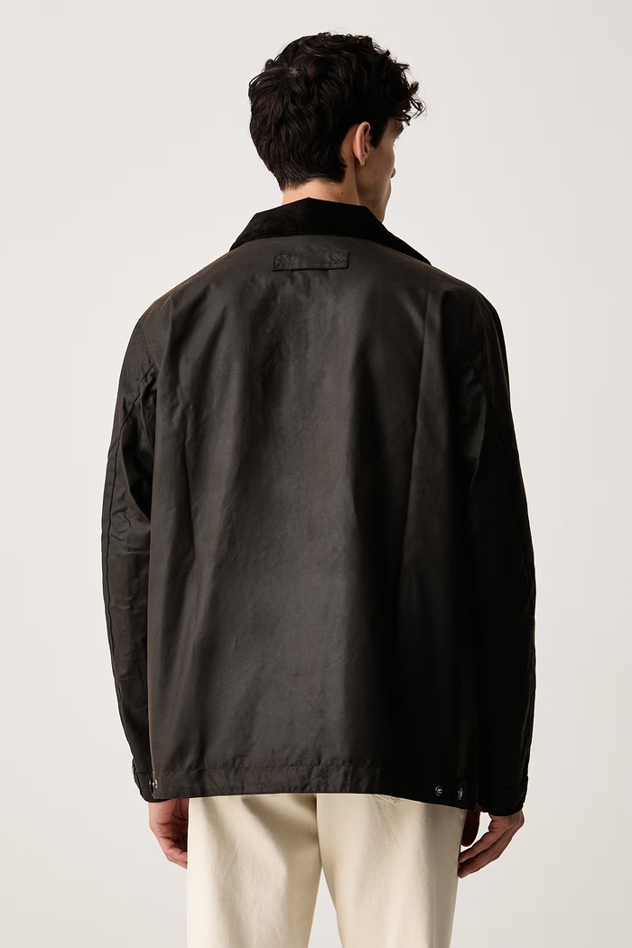 Odzież Barbour kurtka przejściowa męska woskowana MWX2572 brązowy