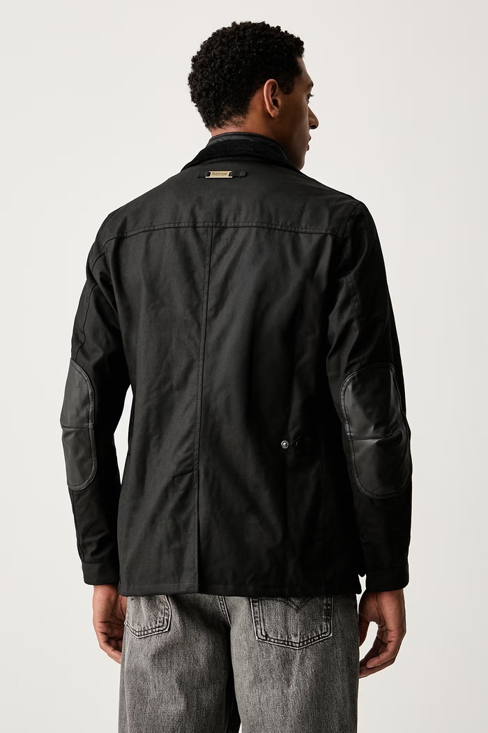 Odzież Barbour kurtka męska bawełniana Ogston MWX0700 czarny