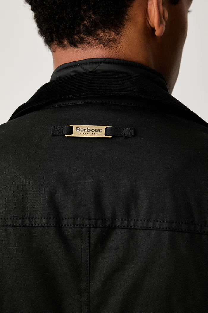 Barbour kurtka męska bawełniana Ogston MWX0700 czarny