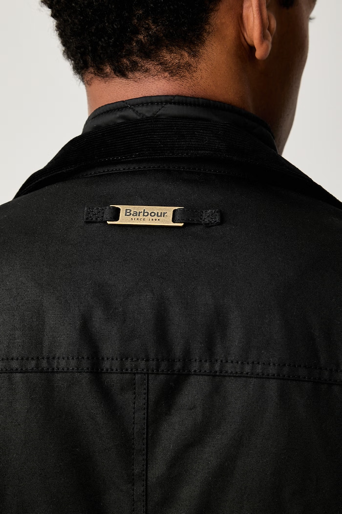 Barbour giacca da uomo in cotone Ogston MWX0700 nero