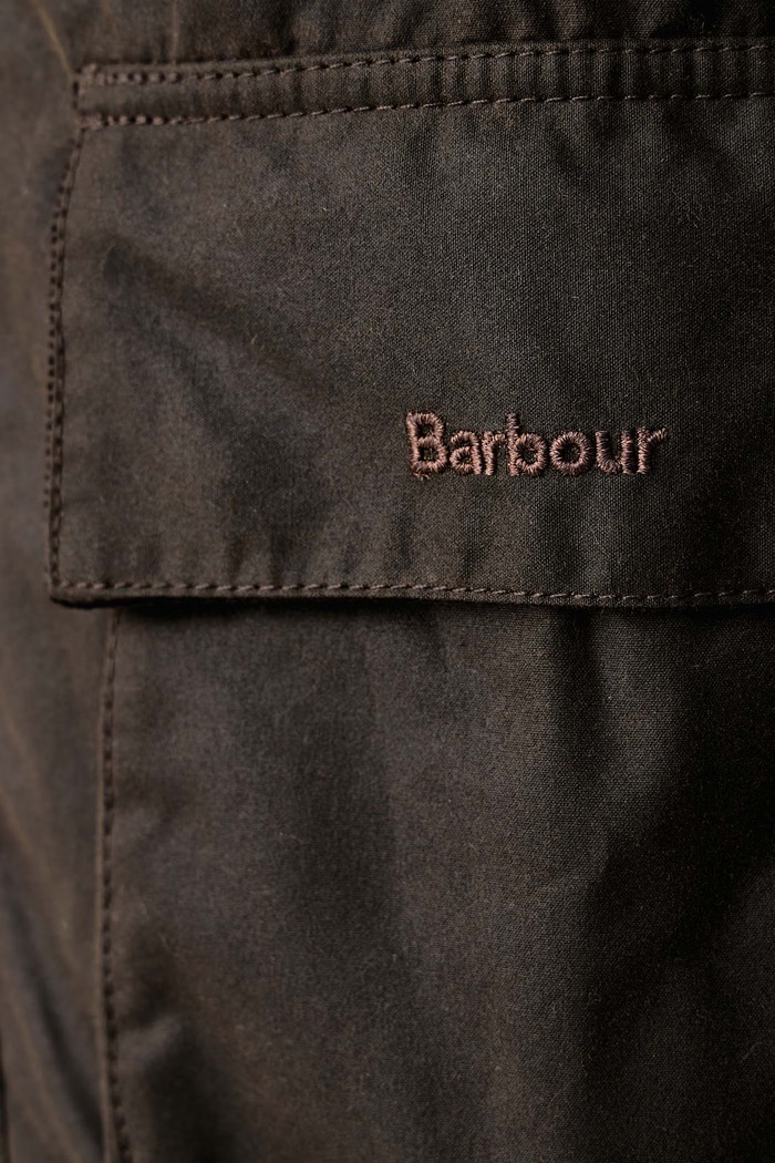Barbour Kurtka przejściowa męska bawełniana Bristol MWX0086