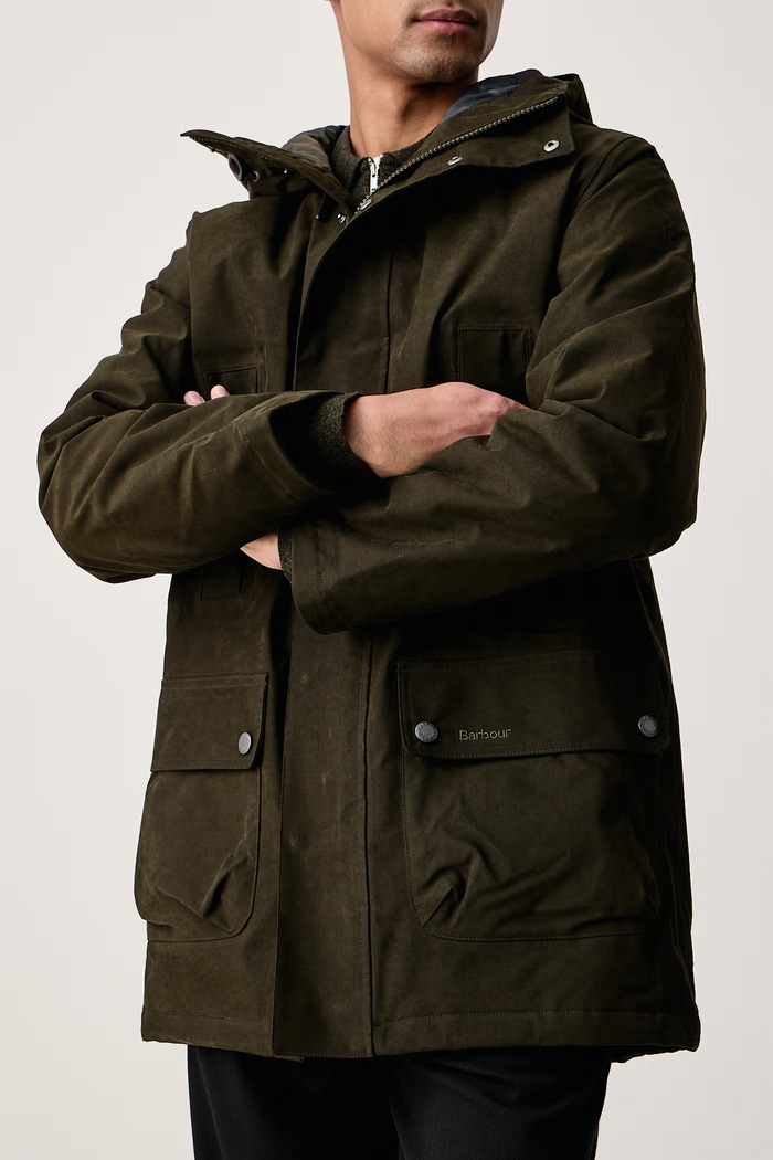 Kurtka męska Northfield Barbour MWB1167 zielony
