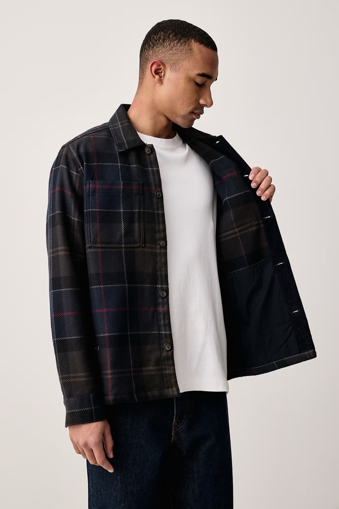 Barbour Kurtka koszulowa męska bawełniana MOS0503