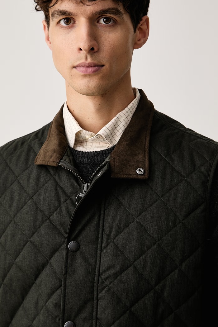 Barbour bezrękawnik męski Lux zielony MGI0339