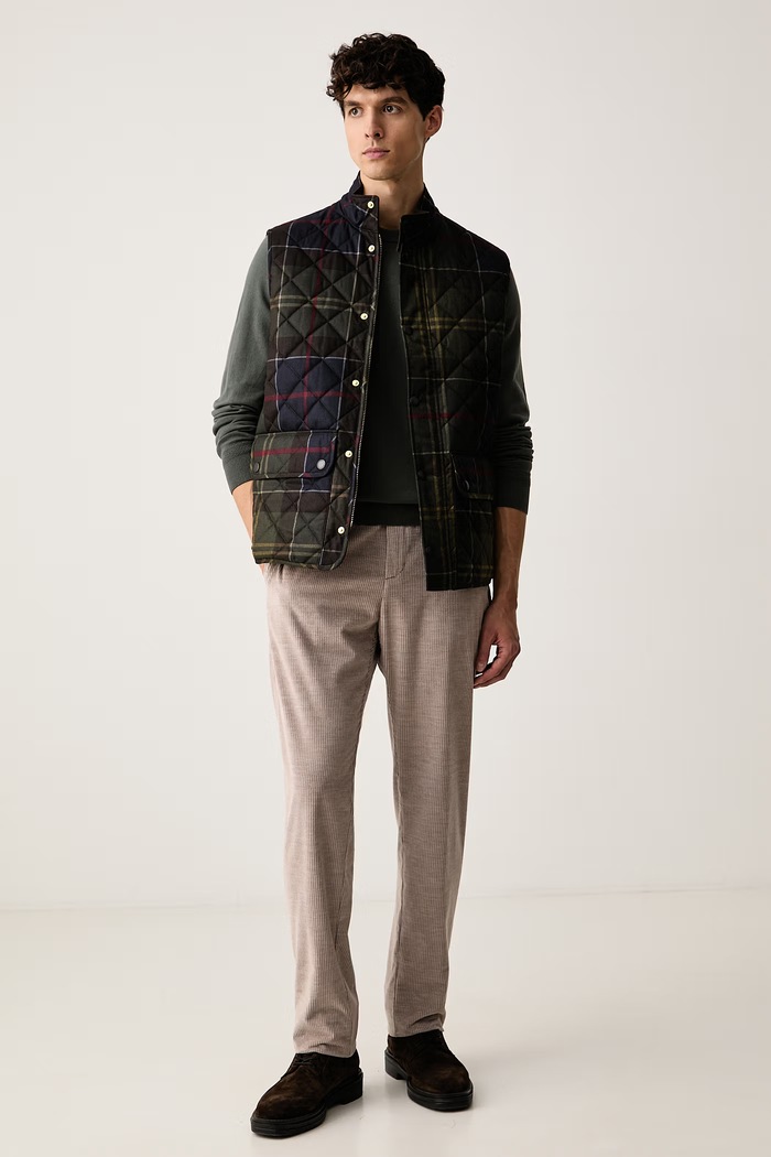 Barbour bezrękawnik męski Icons MGI0333 zielony AW26