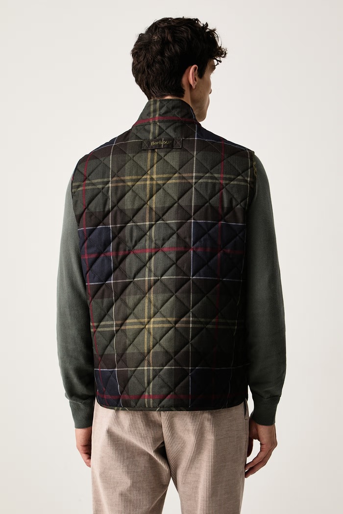 Odzież Barbour bezrękawnik męski Icons MGI0333 zielony