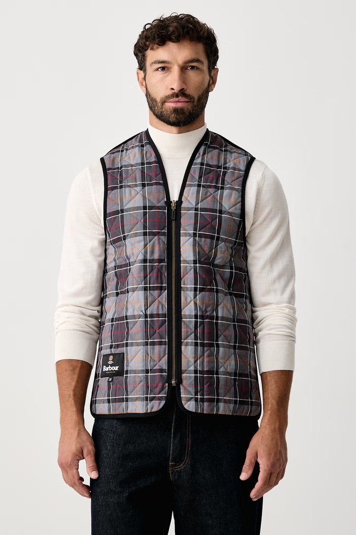 Bezrękawnik męski Barbour MLI0001 czarny