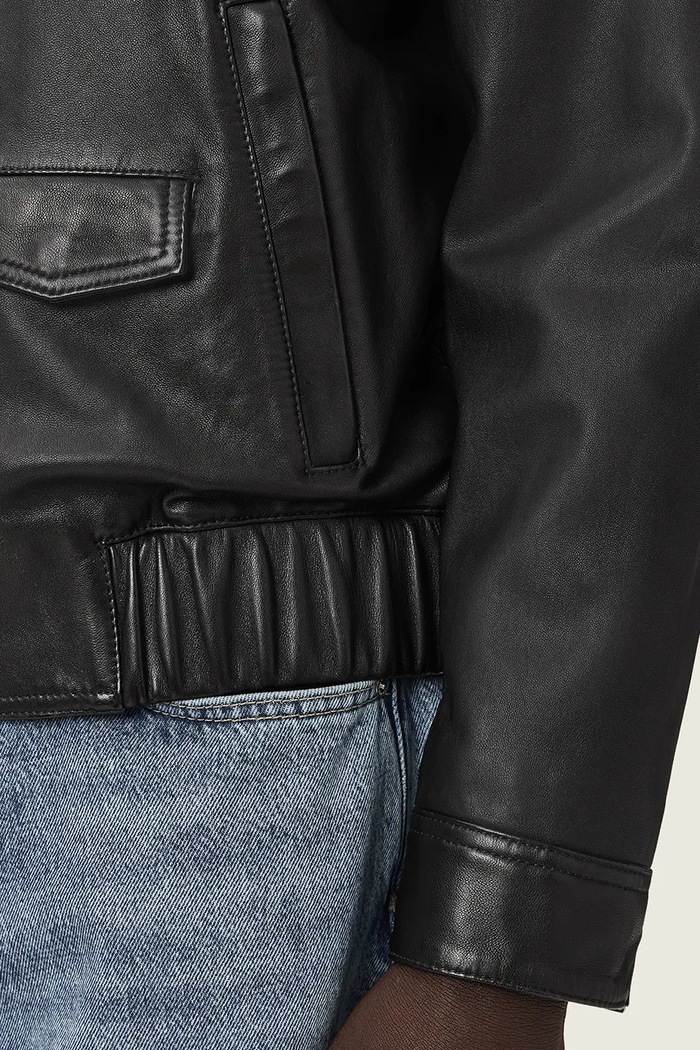 AllSaints Kurtka męska skórzana ARTO M004LF