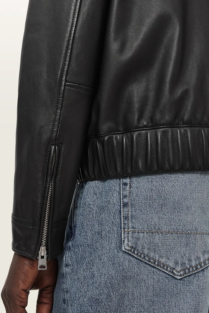 AllSaints Kurtka męska skórzana ARTO M004LF
