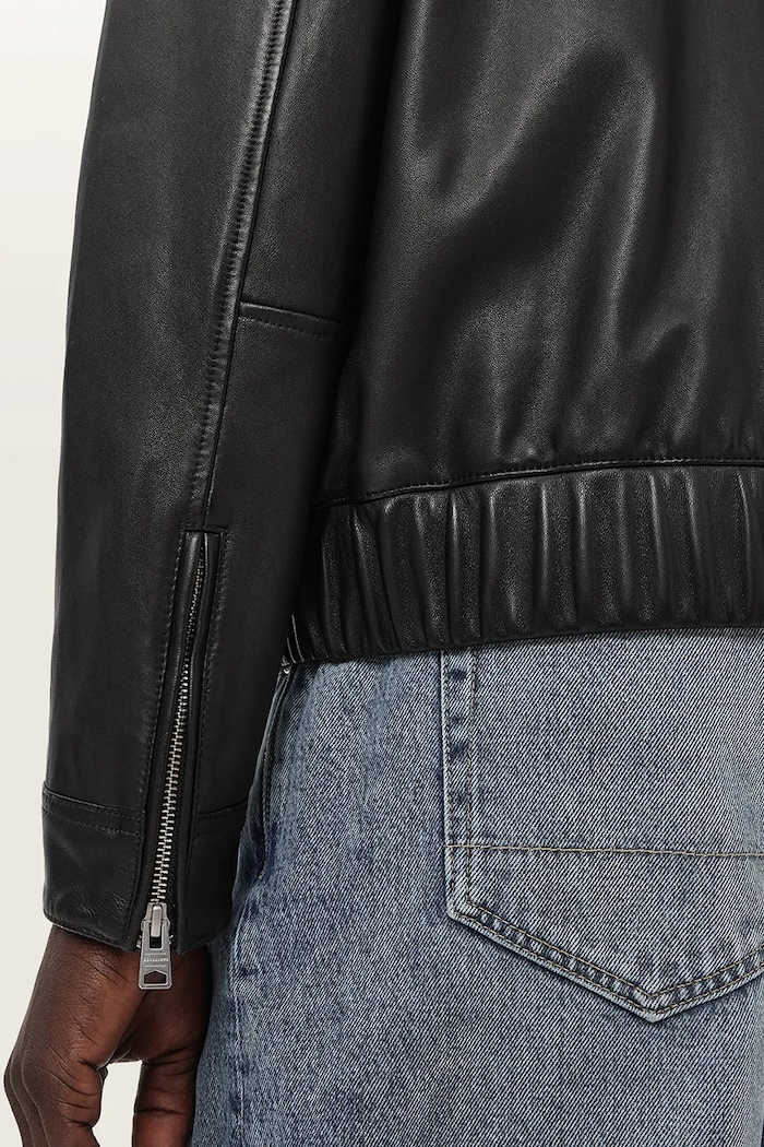 AllSaints Kurtka męska skórzana ARTO M004LF