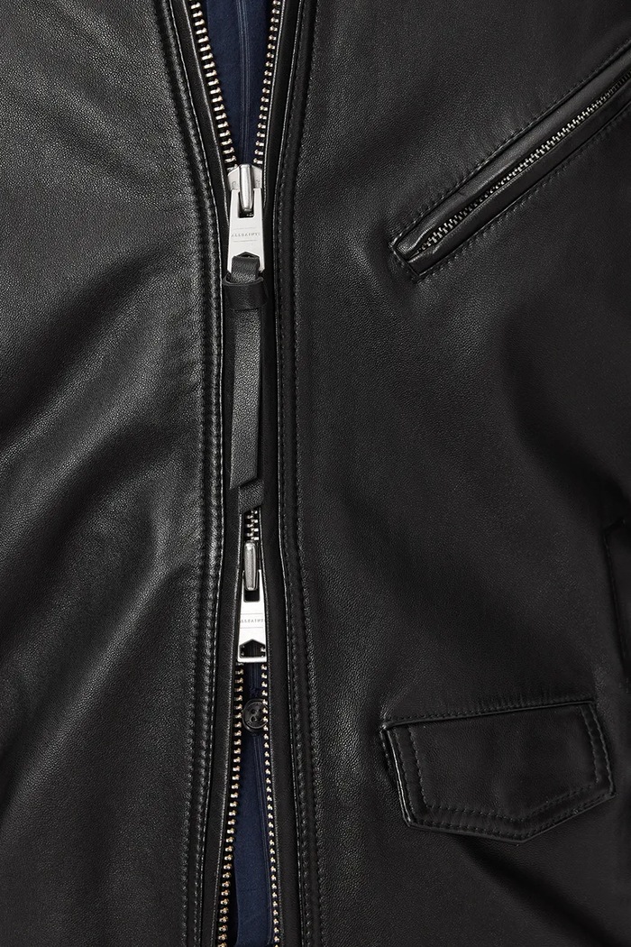 AllSaints Kurtka męska skórzana ARTO M004LF