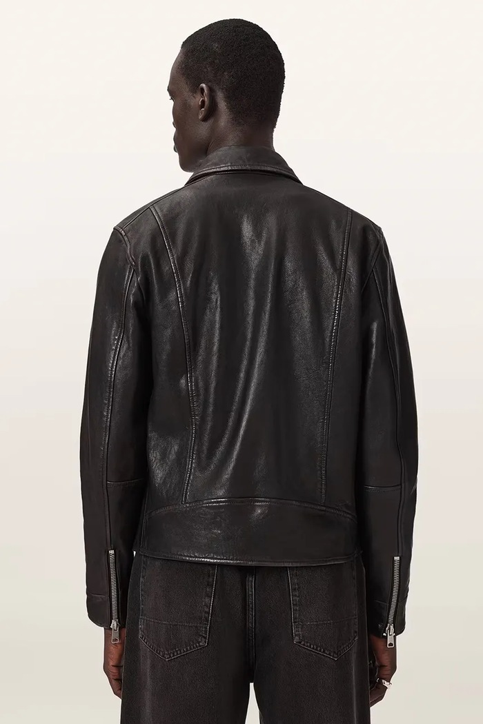AllSaints skórzana męska VERDI M028LF czarny AW26