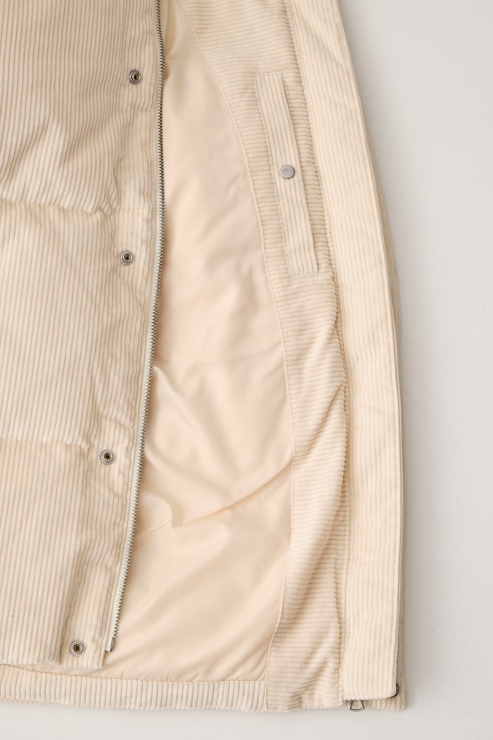 Lacoste Péřová bunda manšestrová pánská BH8701.056