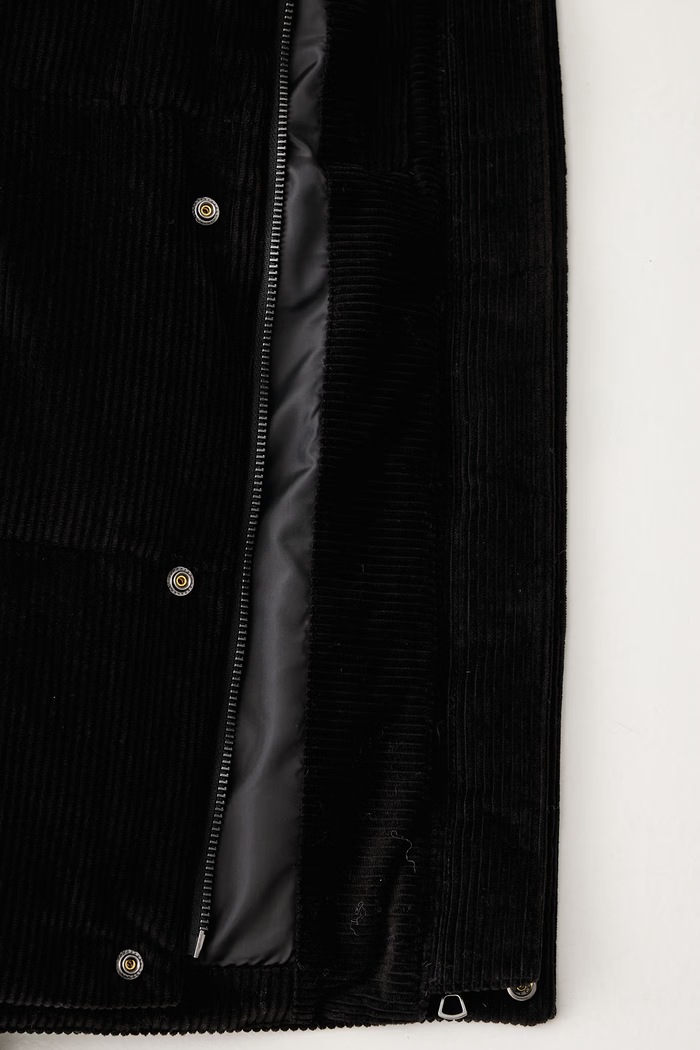 Lacoste Péřová bunda manšestrová pánská BH8701.031