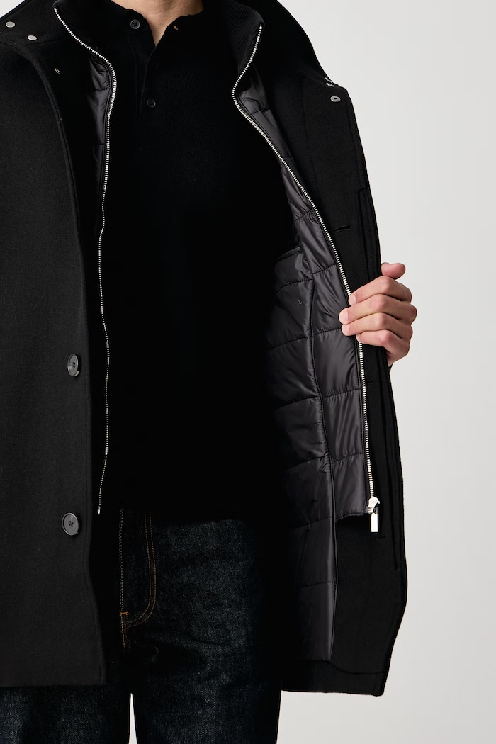 Karl Lagerfeld Plášť pánsky s vlnou 564585.505034