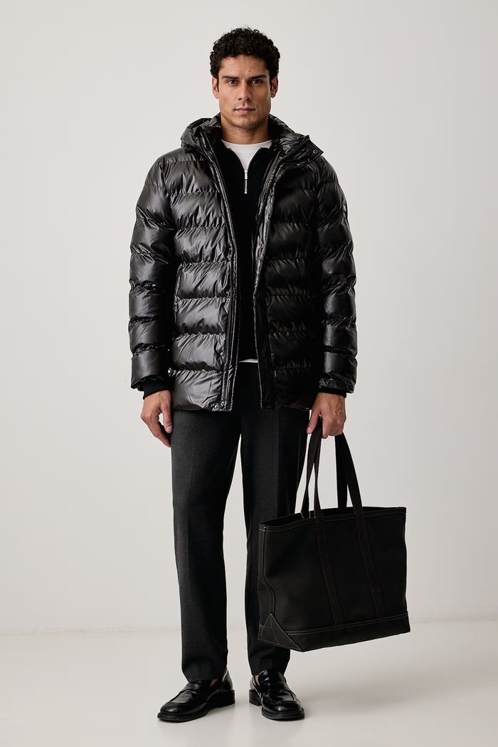 Karl Lagerfeld Μπουφάν ανδρικό 564595.505025 μαύρο AW26