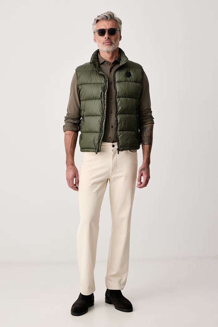 Karl Lagerfeld Bezrękawnik męski 564590.505021 zielony AW26