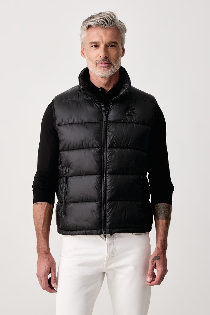 Karl Lagerfeld Bezrękawnik męski czarny 564590.505021