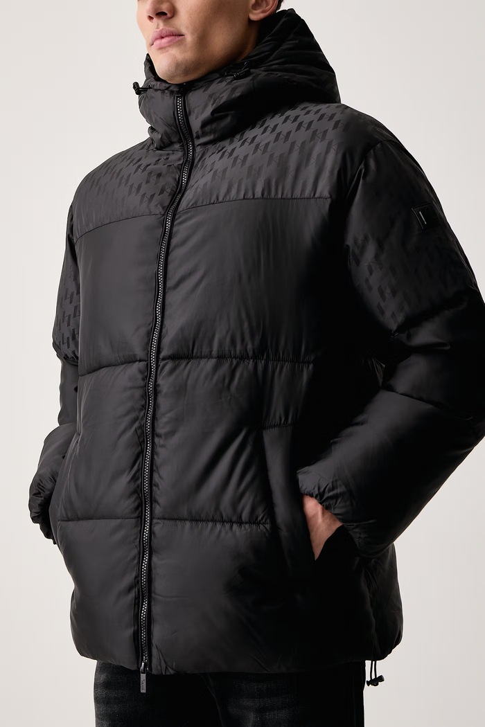 Jachetă scurtă pentru bărbați Karl Lagerfeld 564505.505009 negru