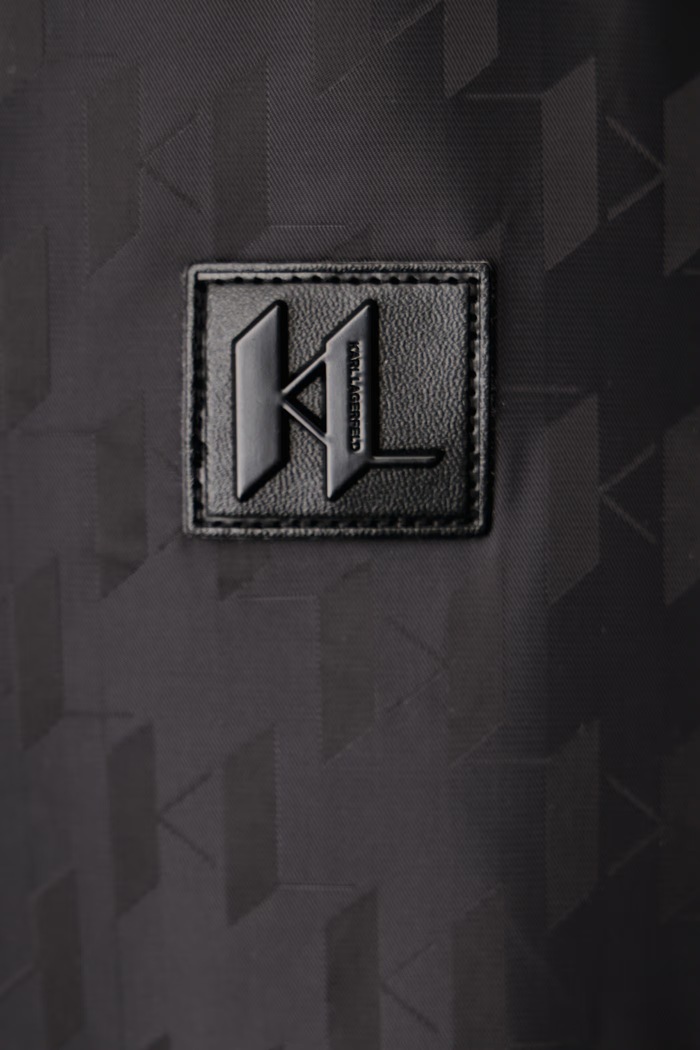 Jachetă scurtă pentru bărbați Karl Lagerfeld negru 564505.505009