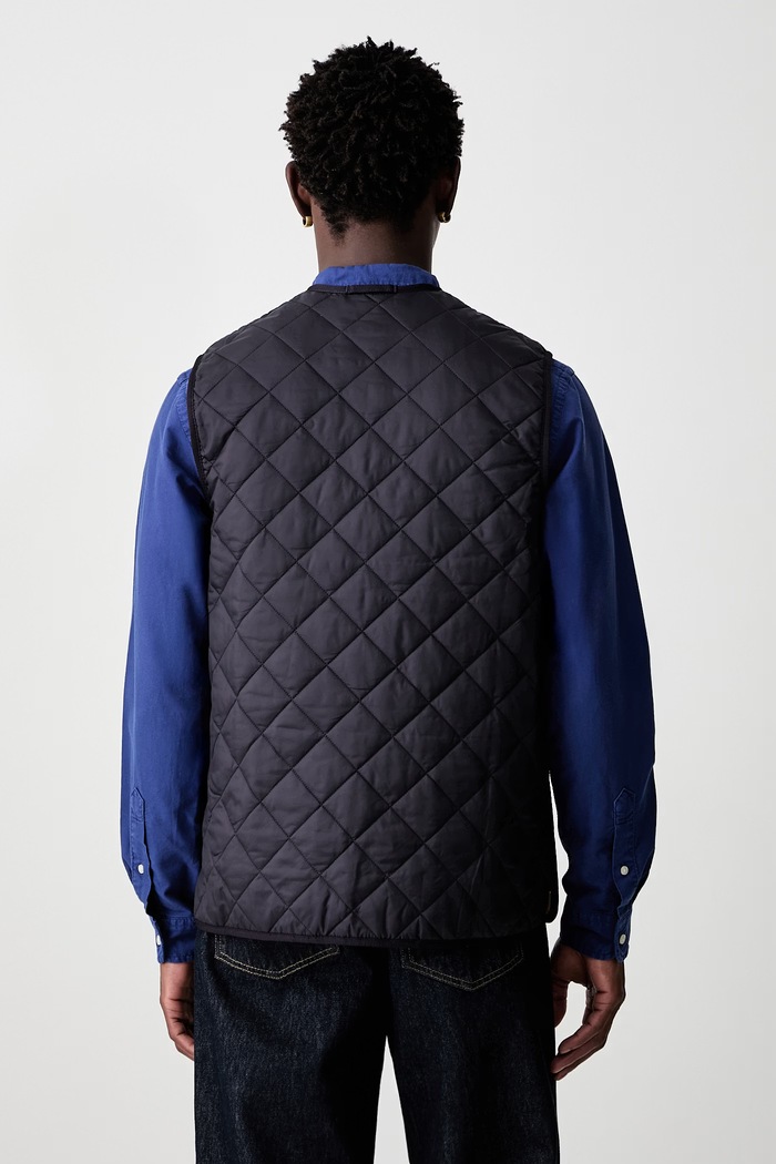 Odzież Barbour Bezrękawnik męski MLI0001NY91 granatowy