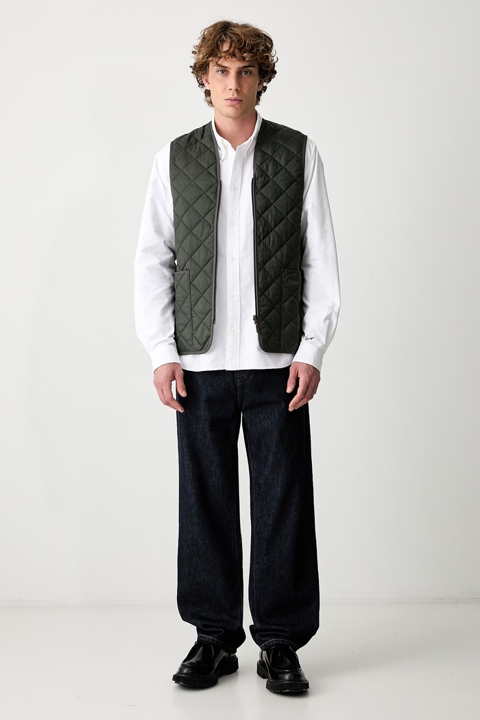 Odzież Barbour bezrękawnik męski MLI0001GN92 zielony