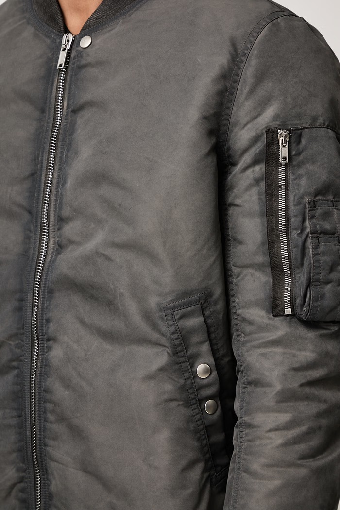 Rick Owens DRKSHDW Classic Flight geacă bomber pentru bărbați DU02F6774.NBFD