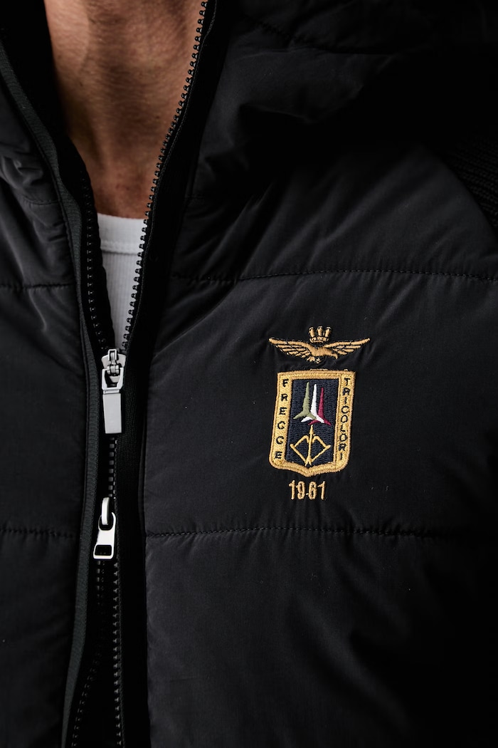 Aeronautica Militare kurtka przejściowa męska AM1389UCL00005 czarny