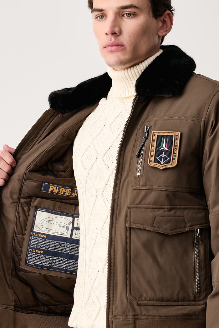 Aeronautica Militare Krótka kurtka męska AB3108UCT03151