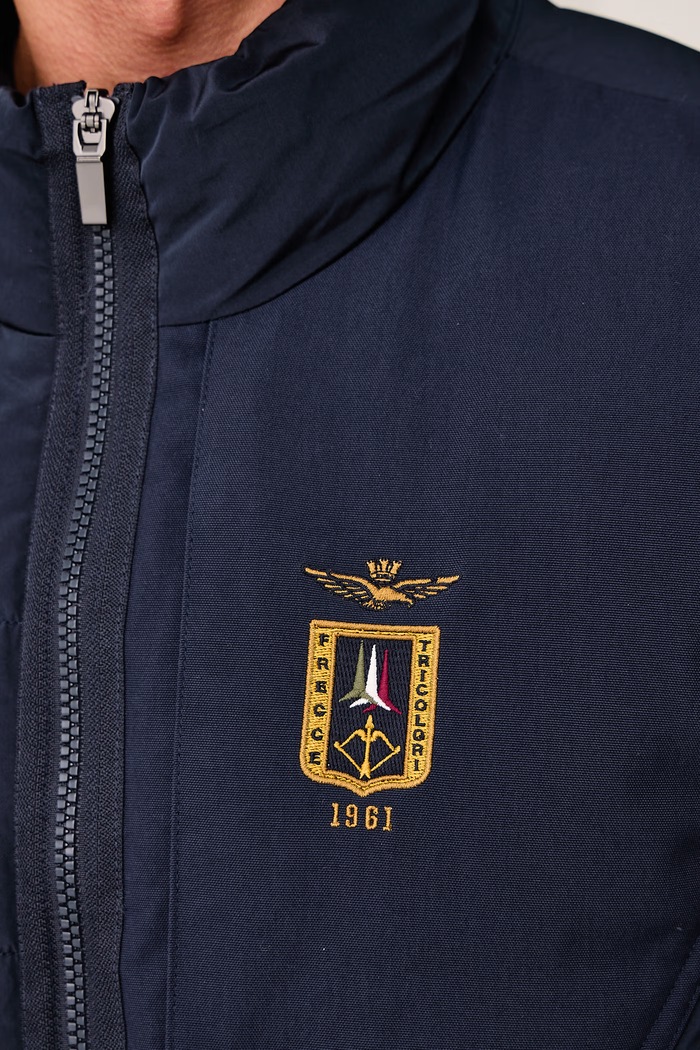 Kurtka pikowana męska Aeronautica Militare granatowy AB3074UCT04358