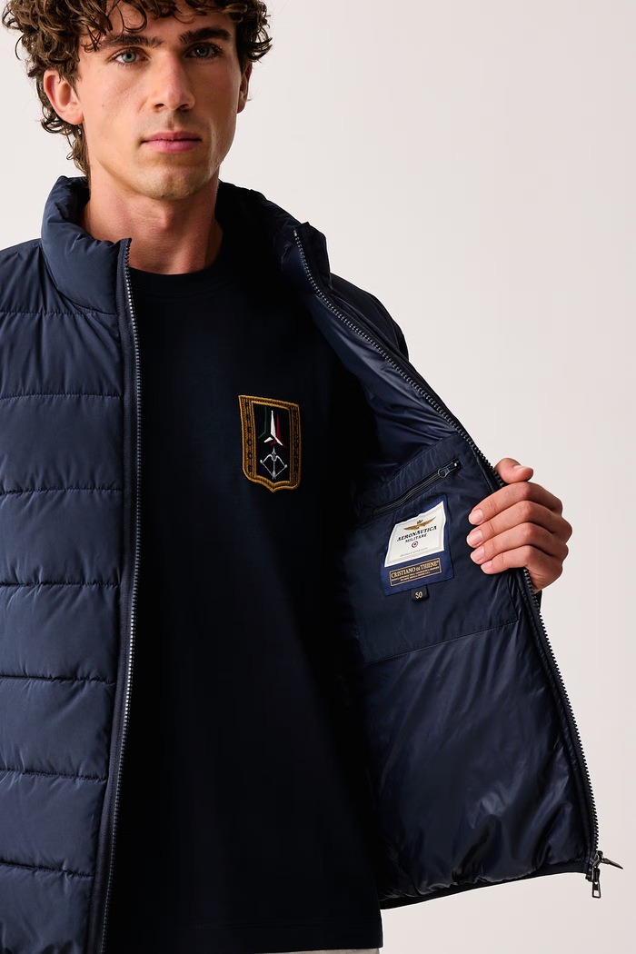 Aeronautica Militare Kurtka pikowana męska AB3074UCT04358