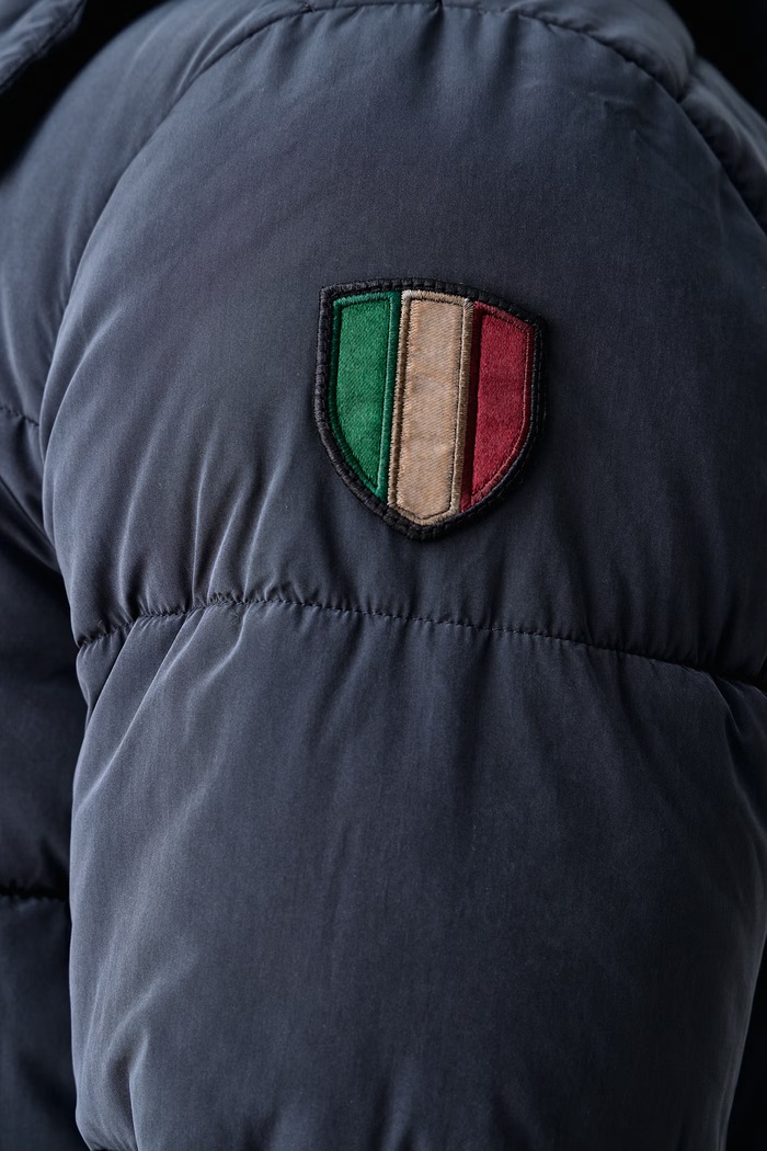 Kurtka pikowana męska Aeronautica Militare granatowy AB3072UCT04358