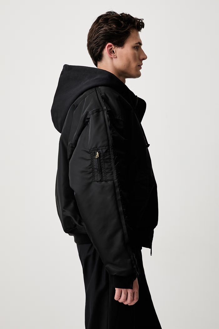 Vetements Reconstructed Bomber bomberka męska MH27JA018B czarny