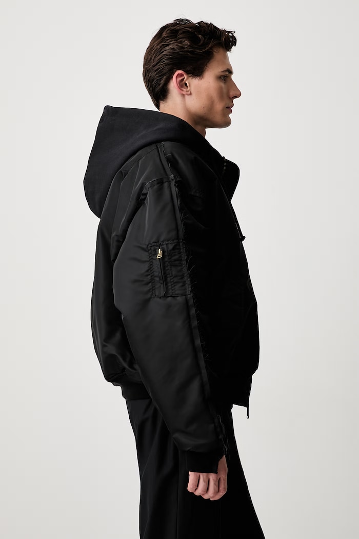 Vetements Reconstructed Bomber bomberka męska MH27JA018B czarny