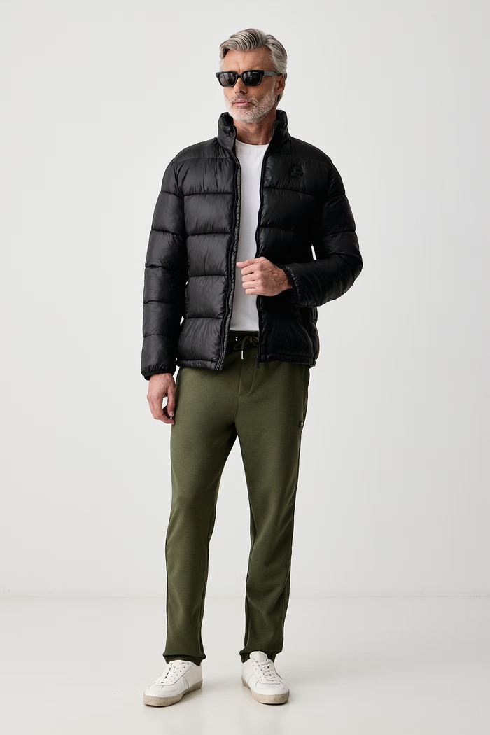 Karl Lagerfeld Kurtka pikowana męska 564590.505020 czarny AW26